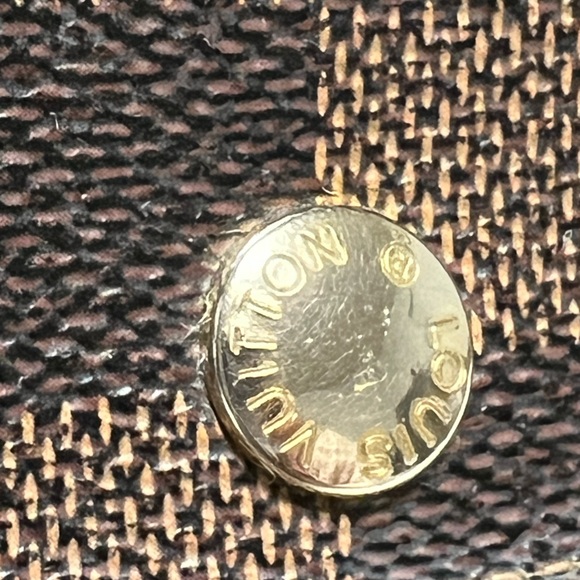 Louis Vuitton Damier Ebene Canvas Alexandra Wallet authentic vintage PRE-OWNED - Picture 4 of 17